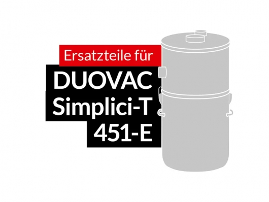 Ersatzteile DUOVAC Modell Simplici-T 451-E