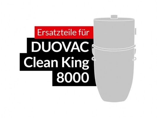 Ersatzteile DUOVAC Modell Clean King 8000