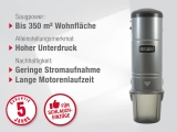 Zentralstaubsauger BEAM RESILIENCE 360E