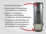 Zentralstaubsauger BEAM RESILIENCE 475E