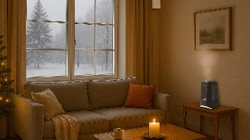 Gesundes Raumklima im Winter